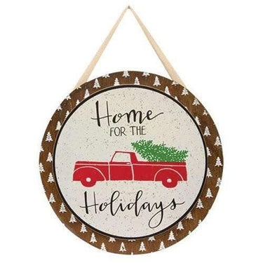 Home For the Holidays Wall Art - The Fox Decor